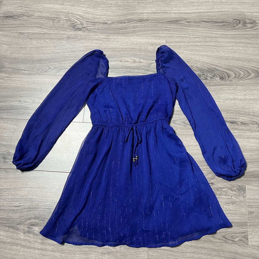 Royal Blue mini dress